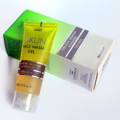 Aklin face wash Gel